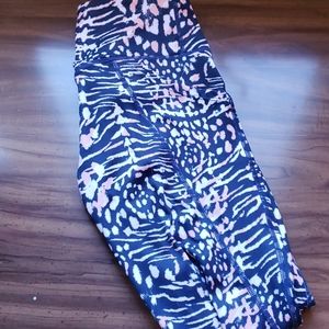 Animal print leggings curves and combat boots